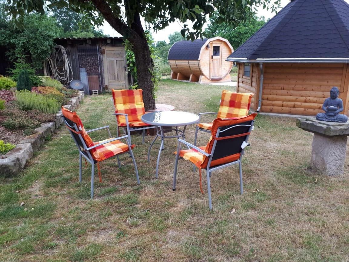 Ferienwohnung Gaensebluemchen Wartenburg Exteriér fotografie